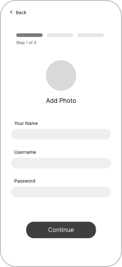 Account setup
